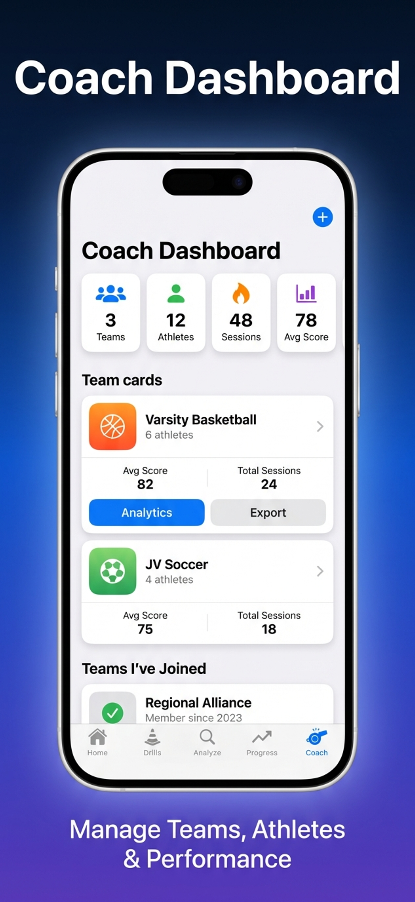 SportsReflector-AI Analysis & AR drills gallery image