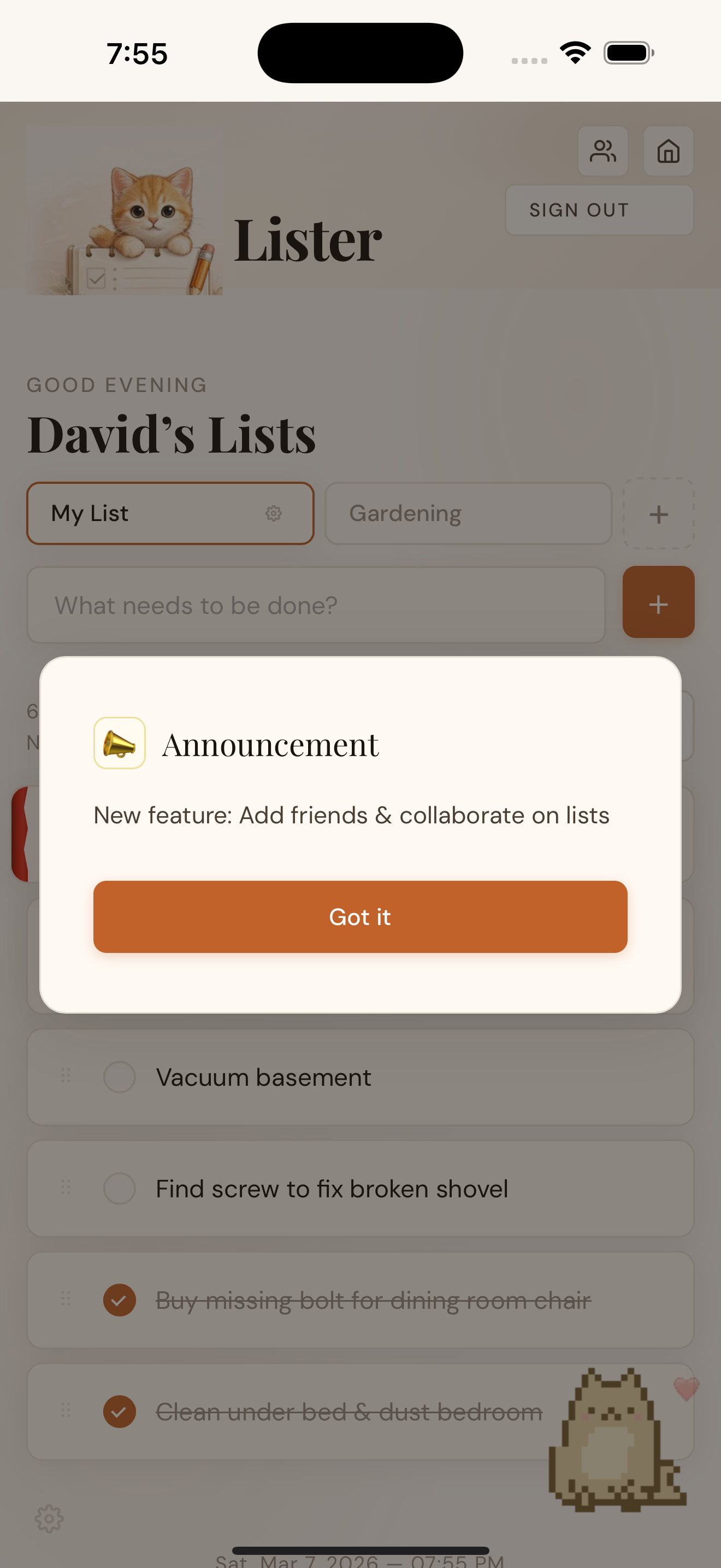 ListerCat gallery image