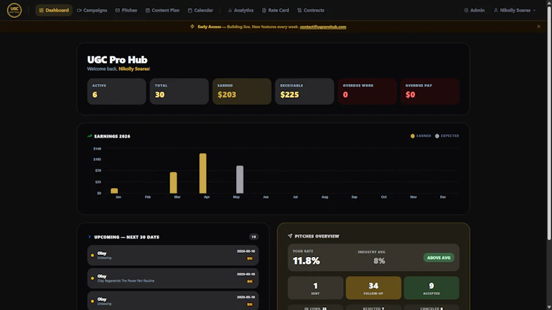 UGC Pro Hub screenshot 2