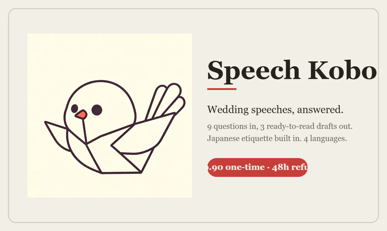 Speech Kobo gallery image