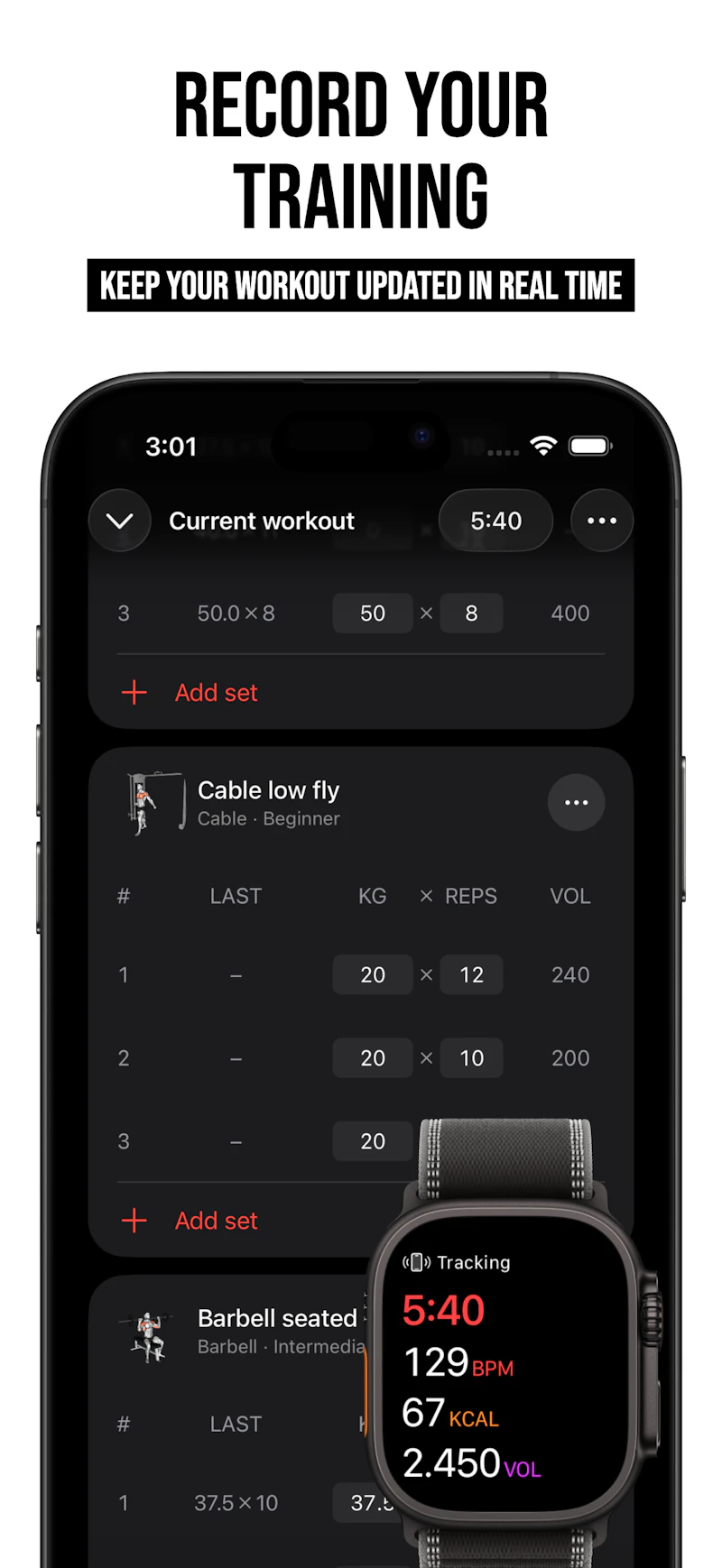Pump - Workout Tracker screenshot 2