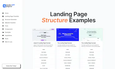 Landing Page Checklist gallery image