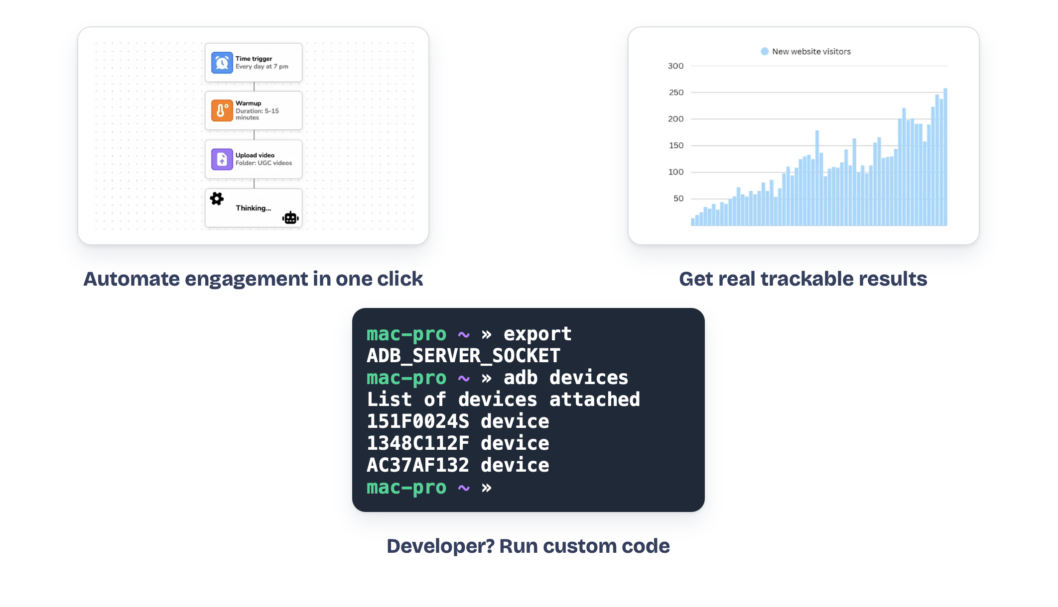 VibeSocial - agent's social media pages gallery image