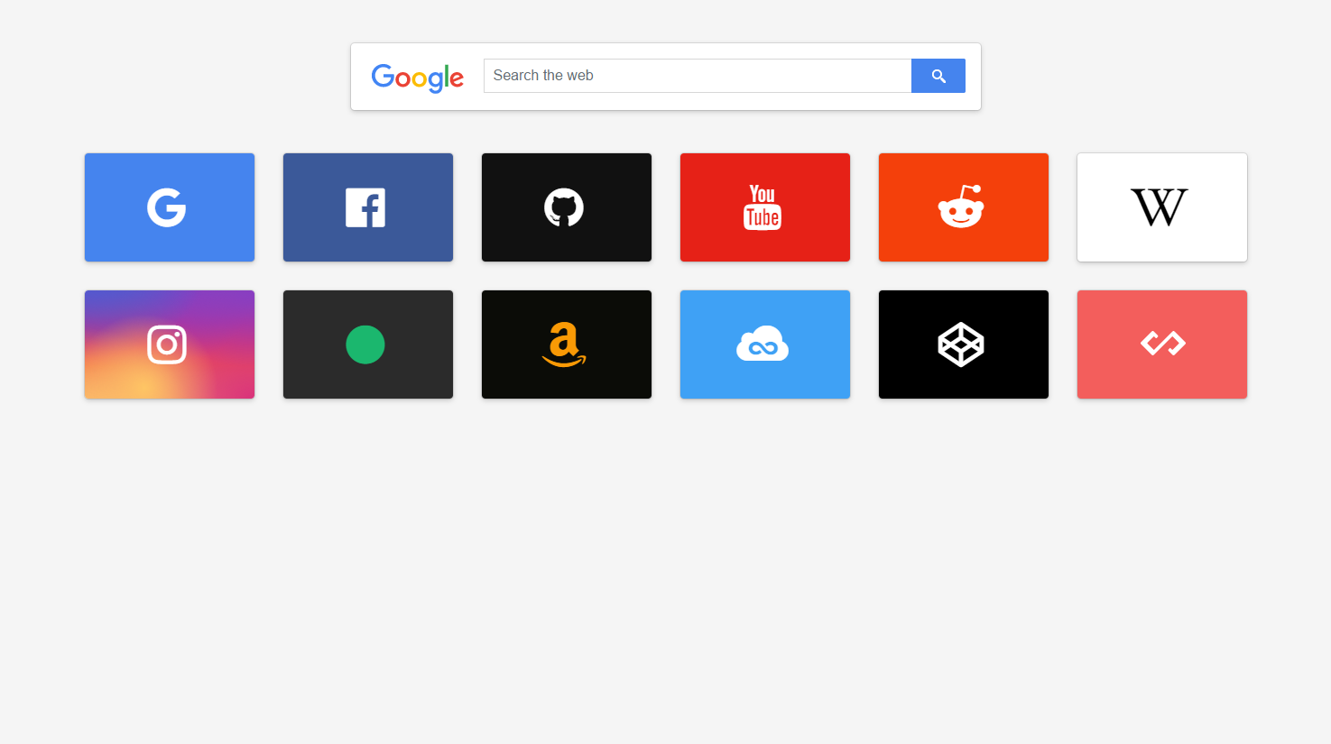 Start Page gallery image