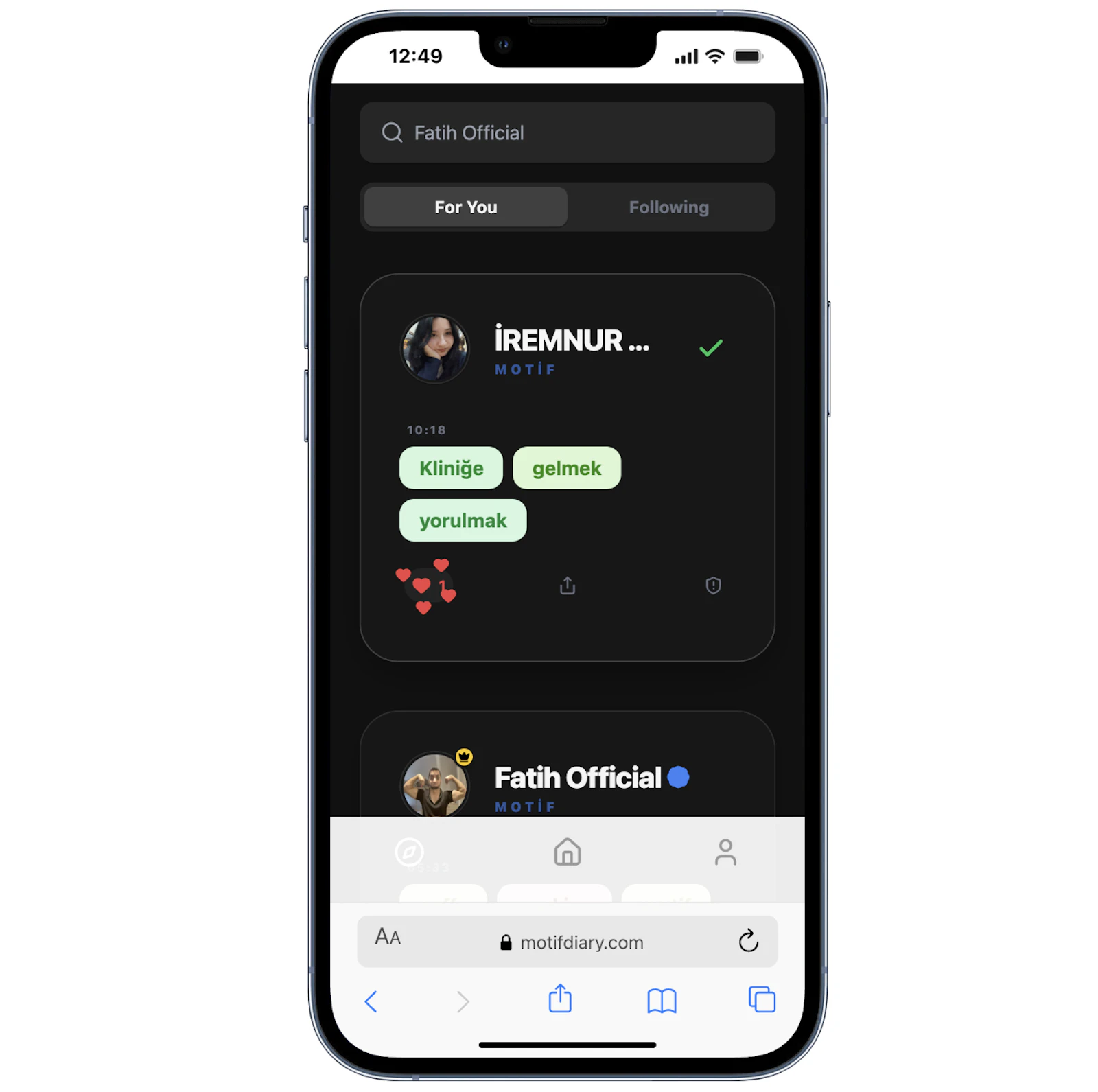Motif screenshot 4