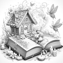 Escape into Enchantment:Magical Coloring gallery image