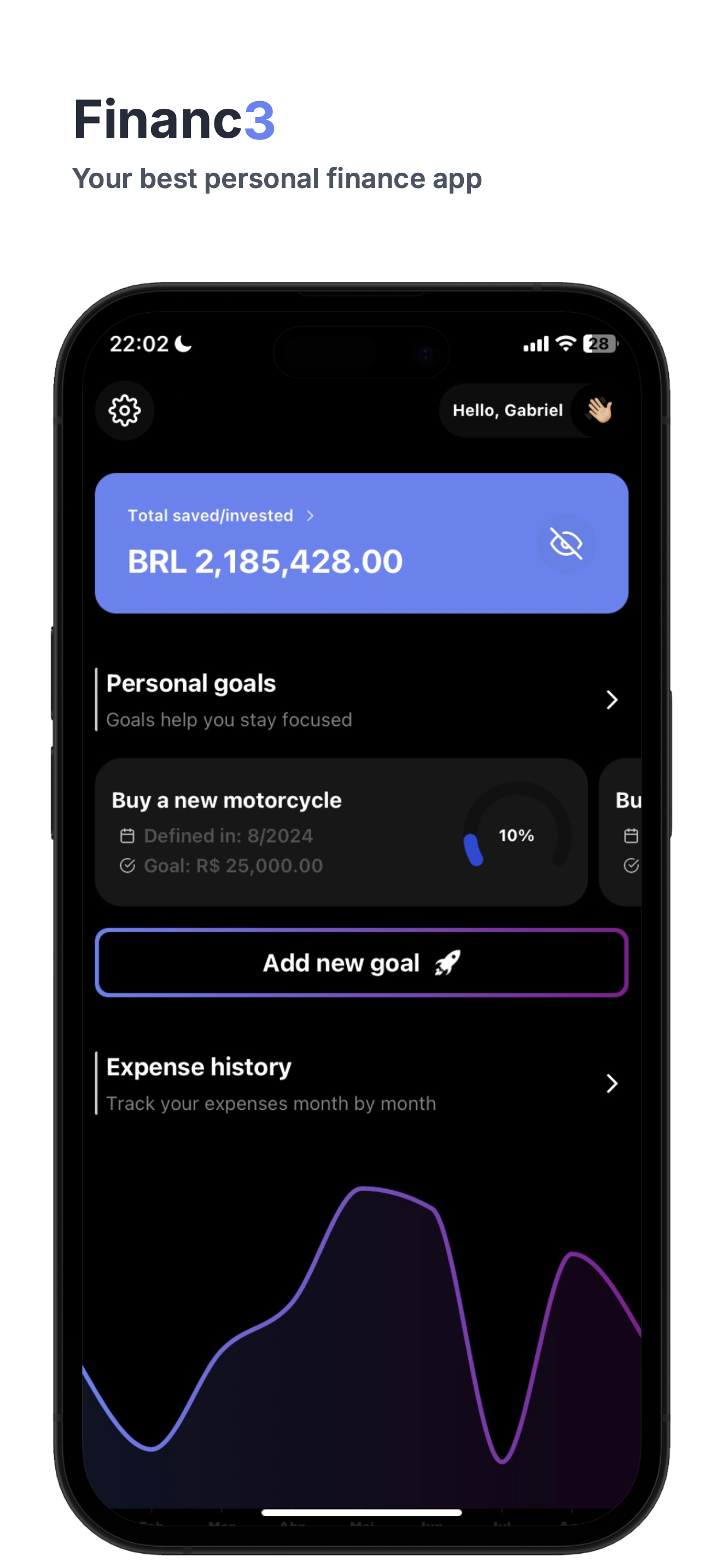 Financ3 - Een financiële app met beleggingstools media 1