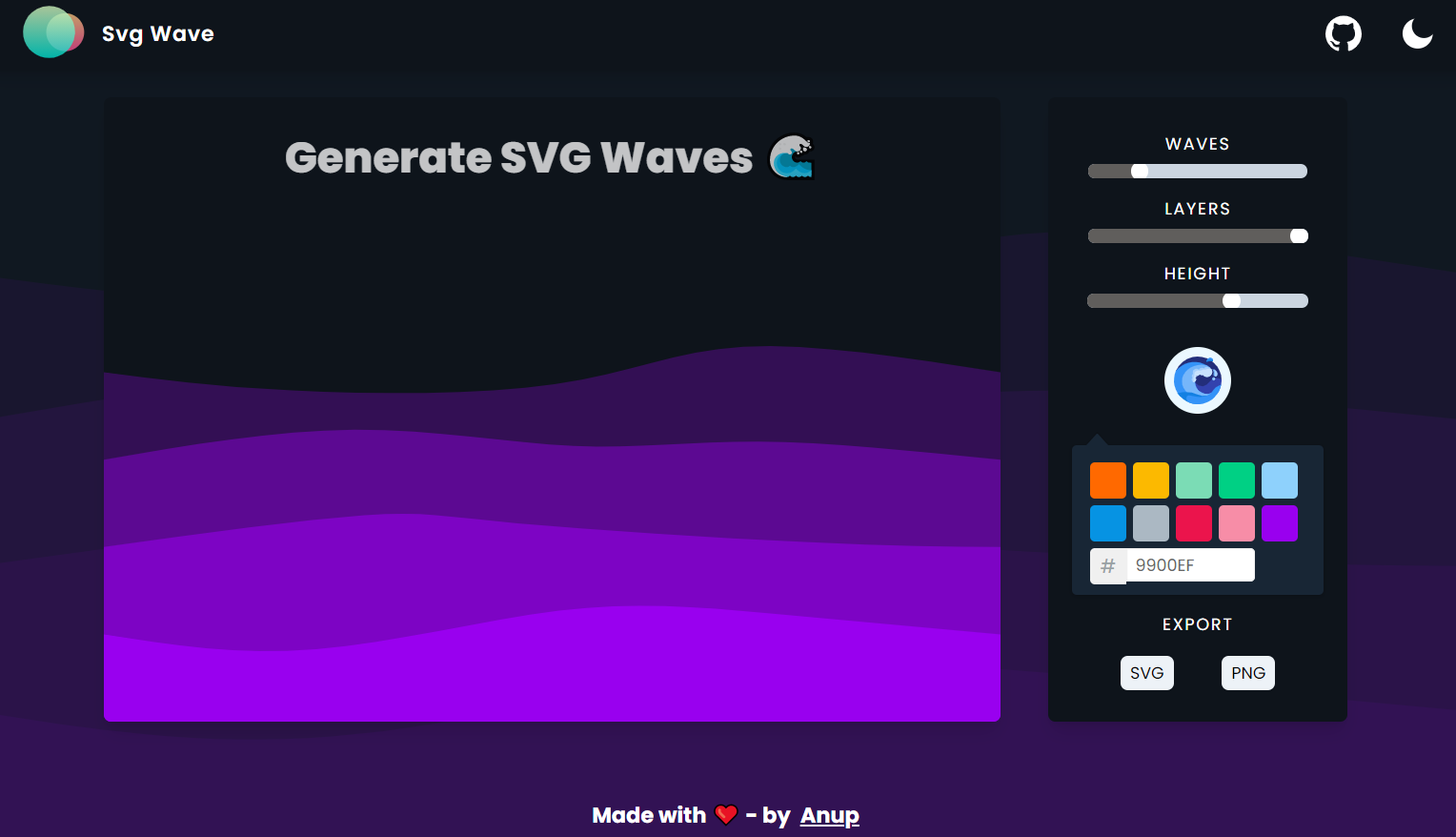 Download Svg Wave A Customizable Gradient Svg Wave Generators For Ui Designs Product Hunt Yellowimages Mockups