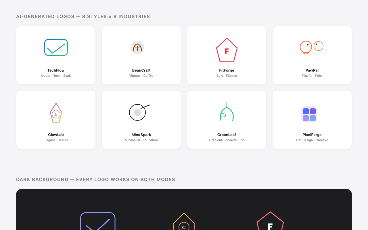 AI Logo Generator gallery image