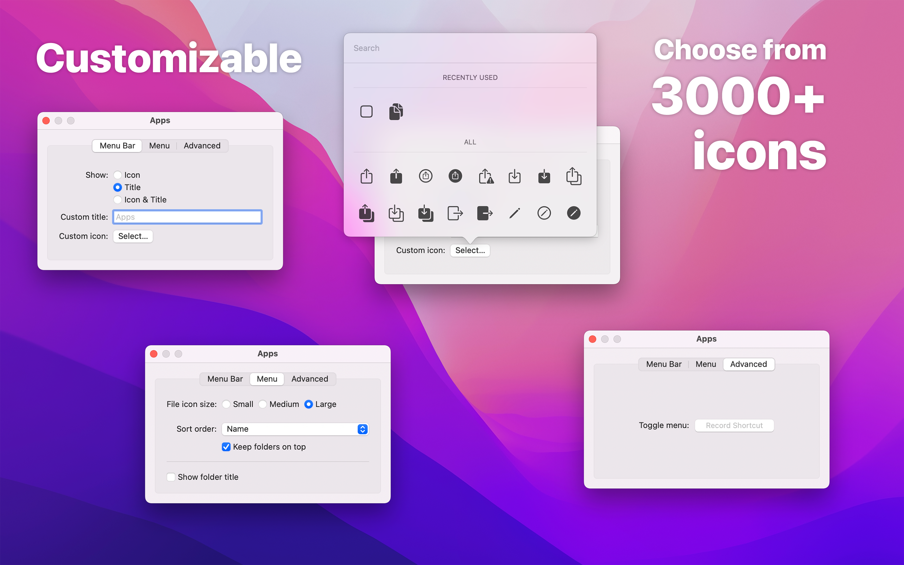 โฟลเดอร์ดู - ใส่โฟลเดอร์ในแถบเมนูบน Mac ของคุณ media 4