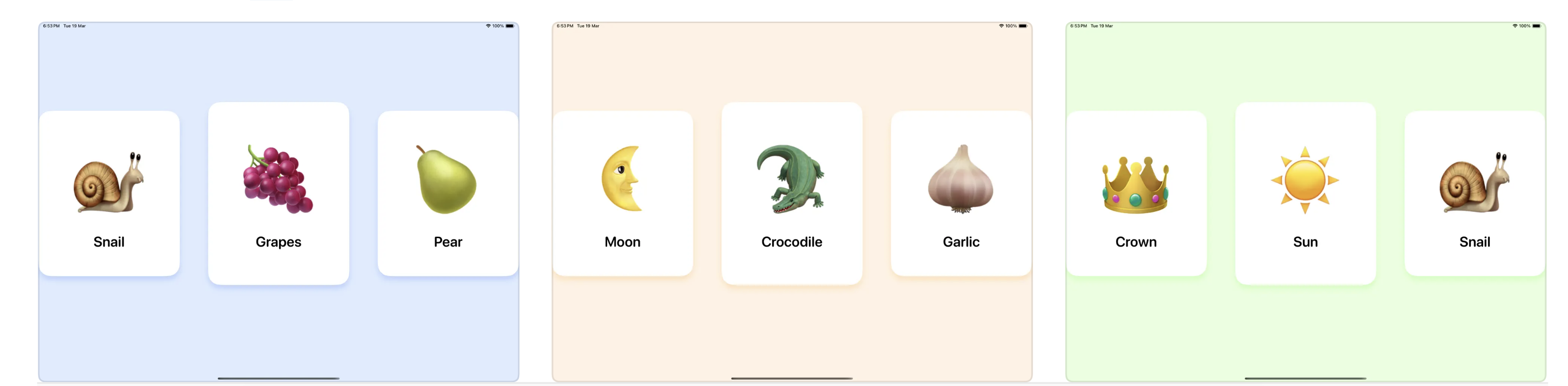 Flashcards: Primeras palabras para niños media 2