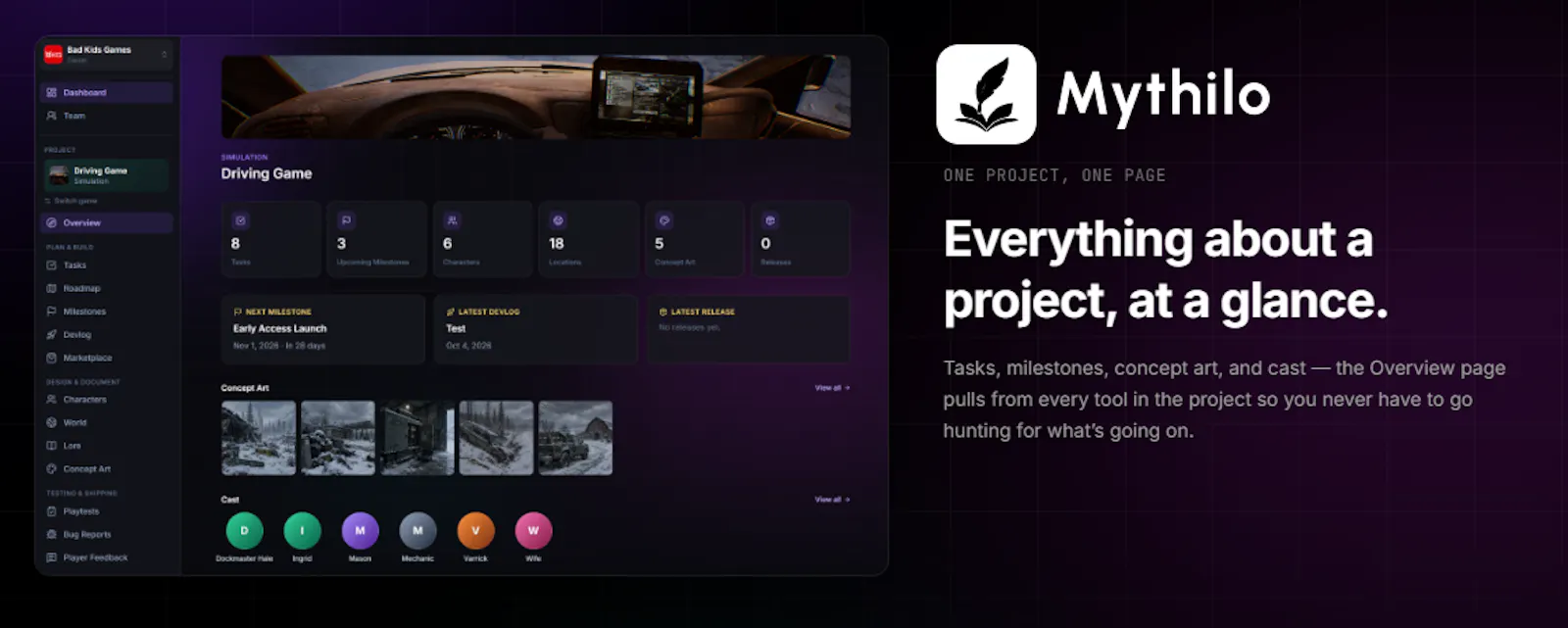 Mythilo screenshot 1