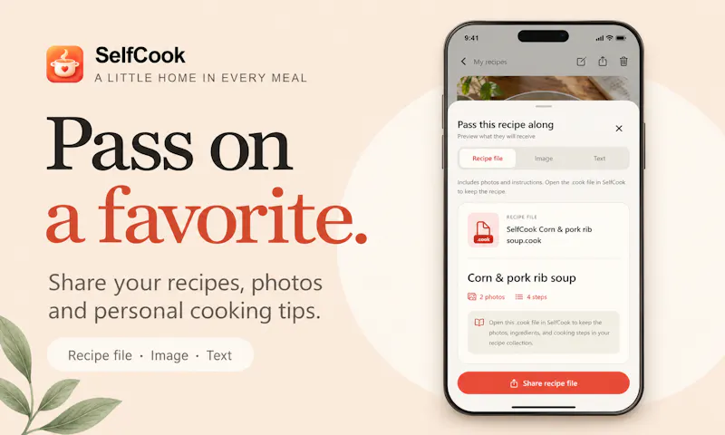 SelfCook screenshot 3