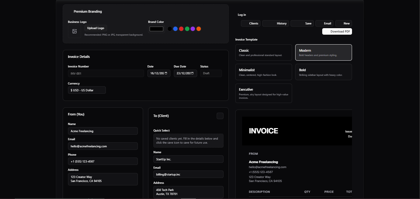 InvoiceDeck gallery image