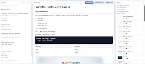 PrismMark | 棱镜排版 gallery image