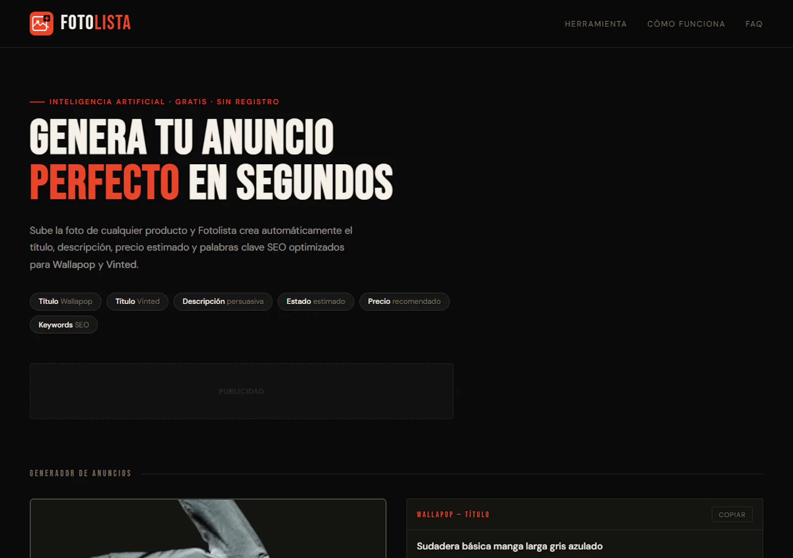 Fotolista screenshot 2