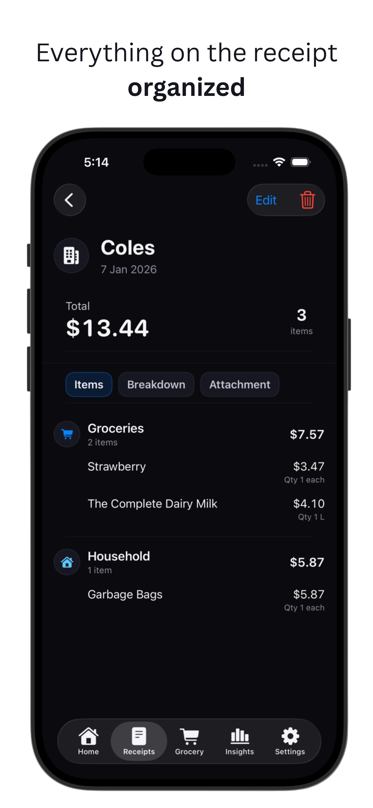 Receiptr gallery image