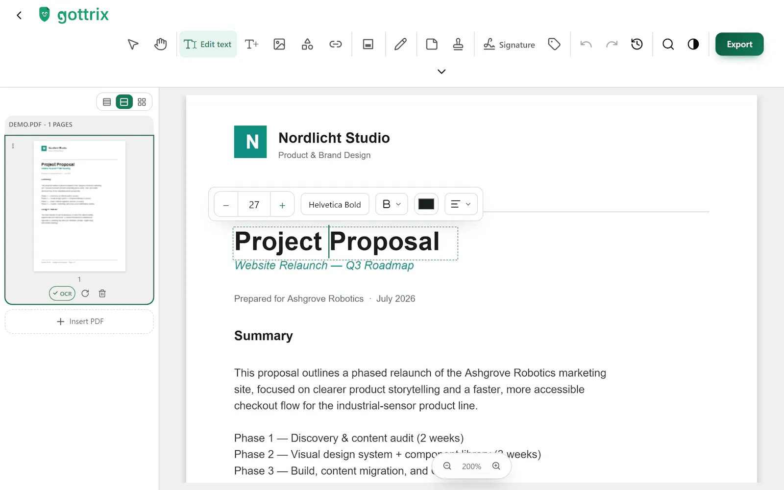 gottrix screenshot 2