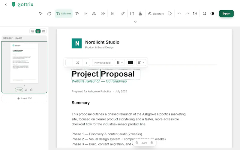 gottrix screenshot 2