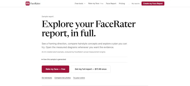 FaceRater screenshot 3