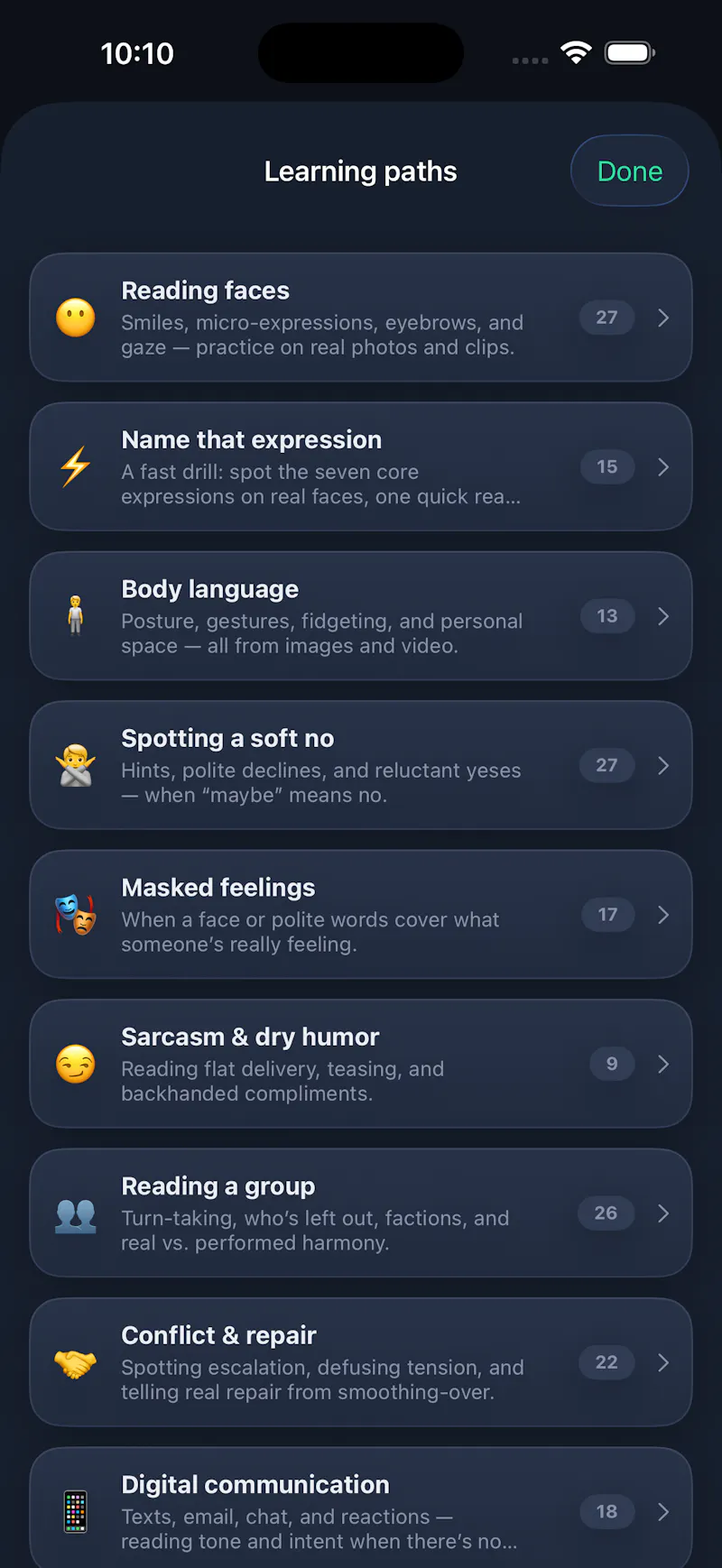 Spot the Cue screenshot 6