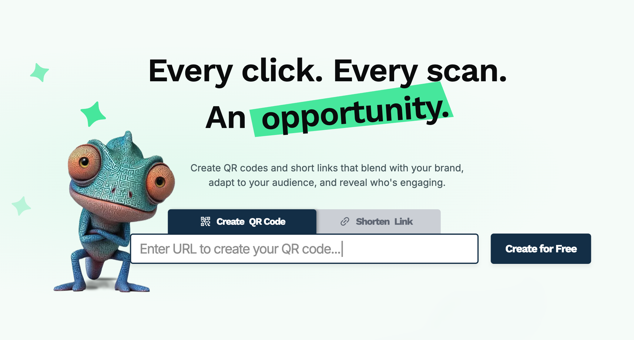 QR Chameleon gallery image