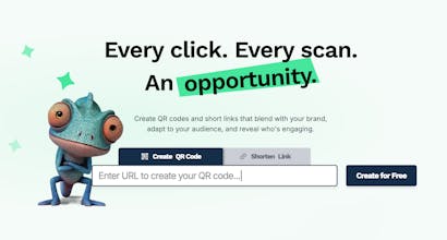 QR Chameleon gallery image