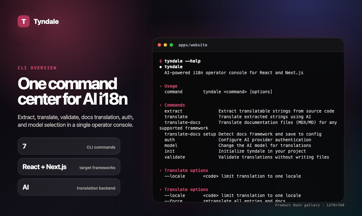 Tyndale gallery image