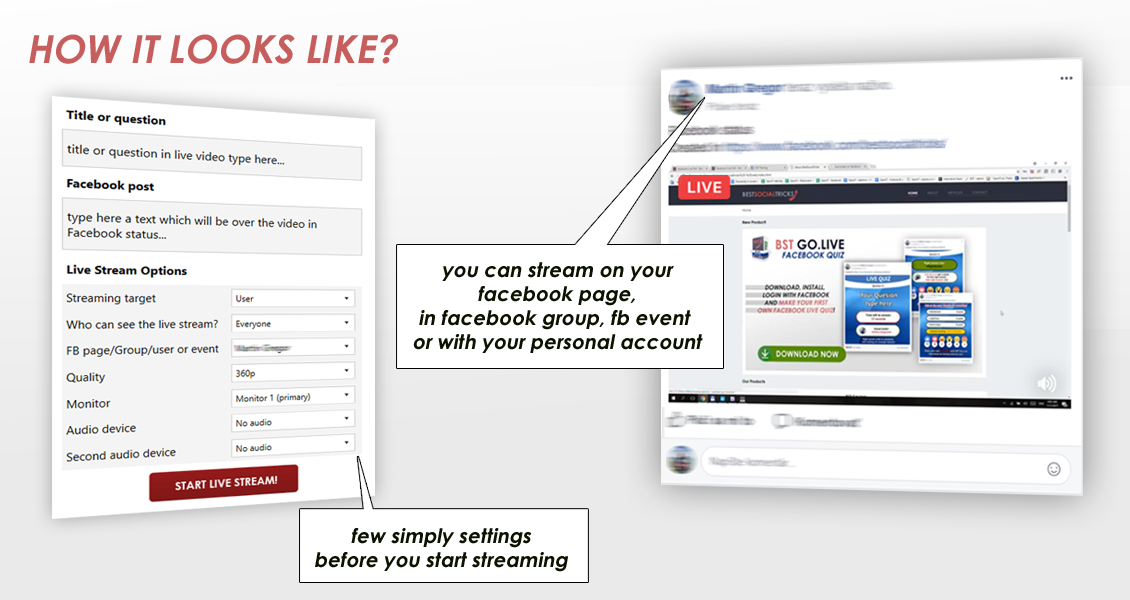 Facebook Pool Generator gallery image