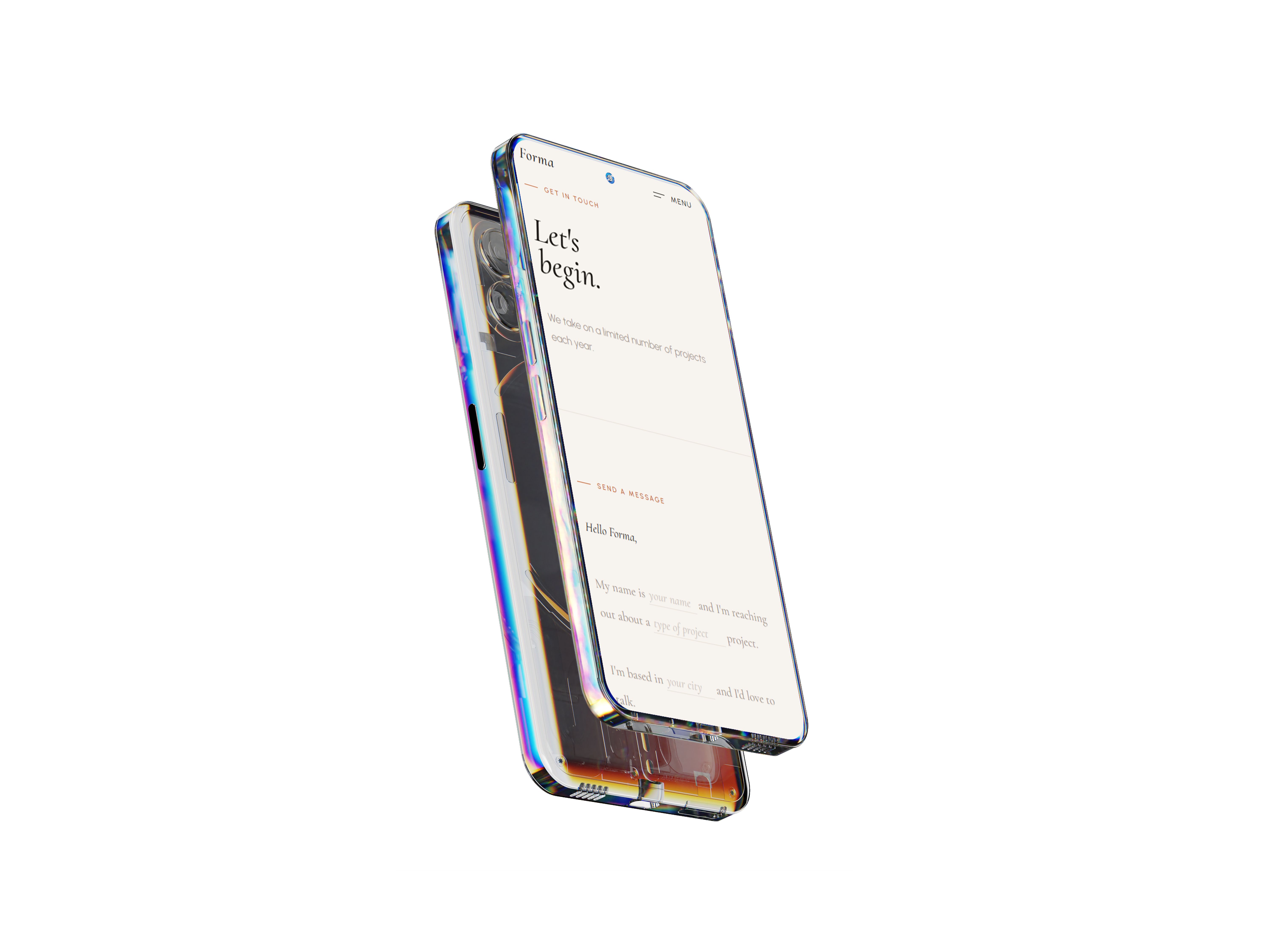 Website Template gallery image