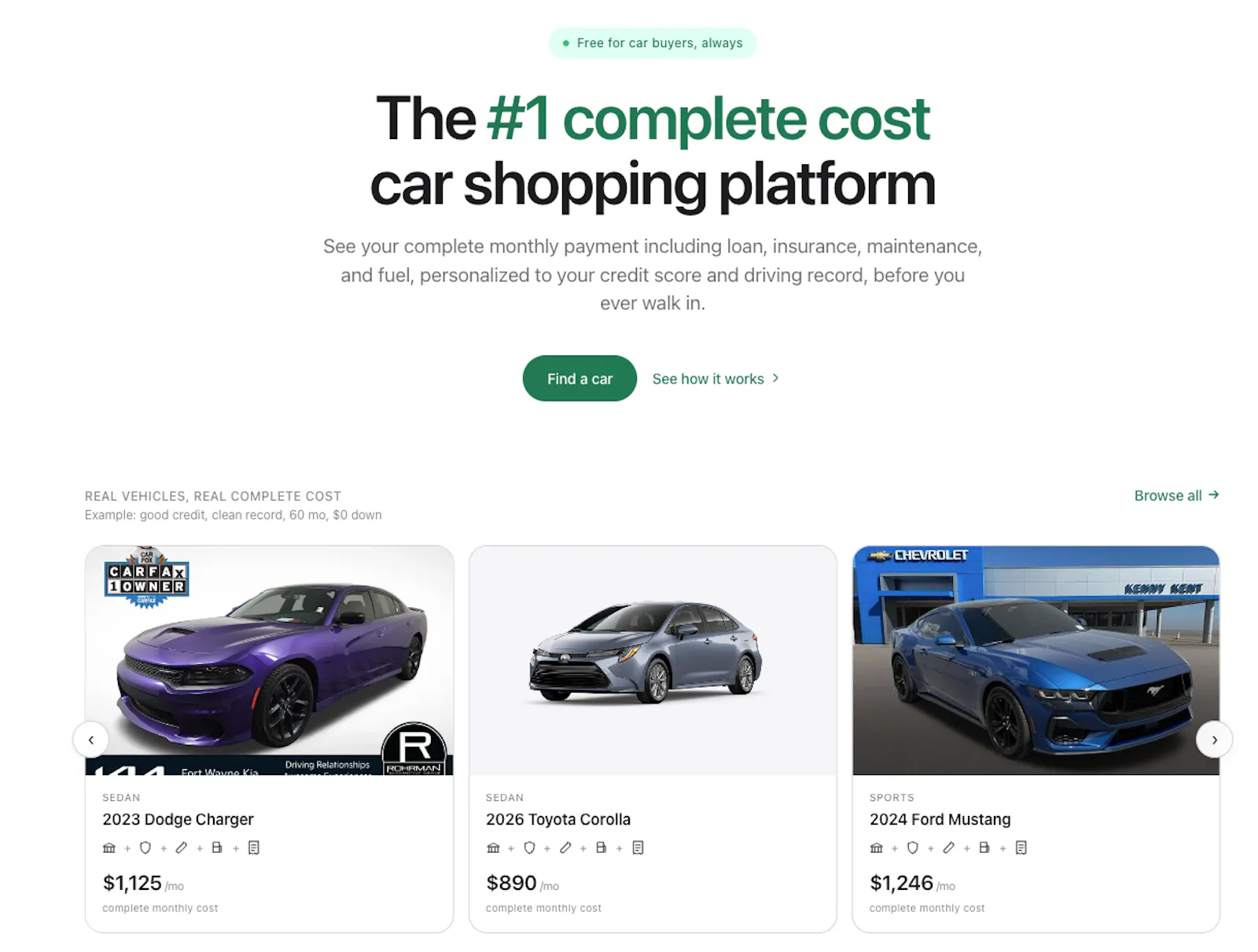 CarCostCX screenshot 2