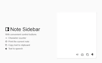 Note Sidebar gallery image