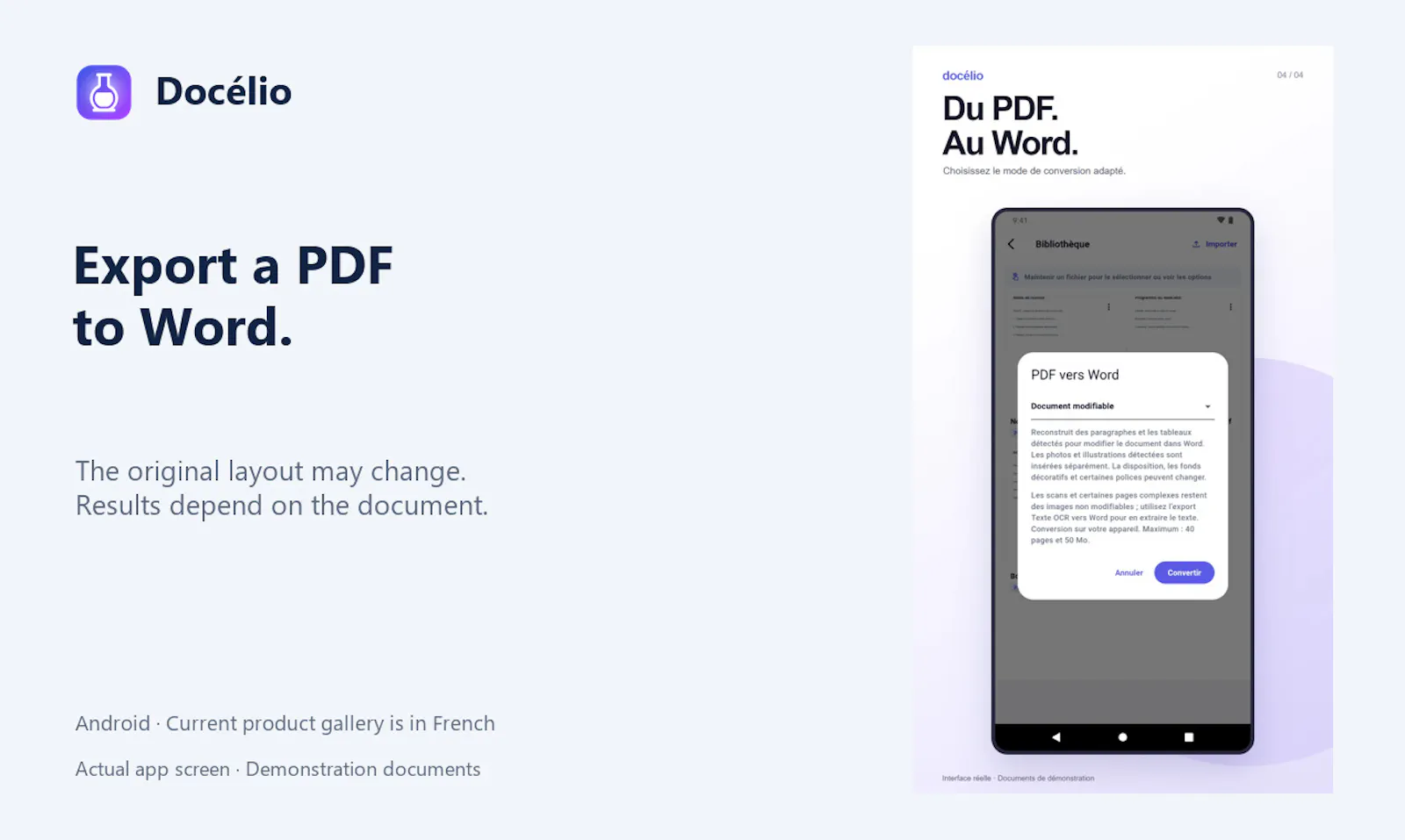 Docélio screenshot 4