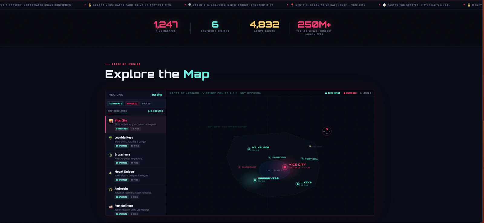 ViceMap screenshot 2