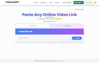 VidSumGPT gallery image