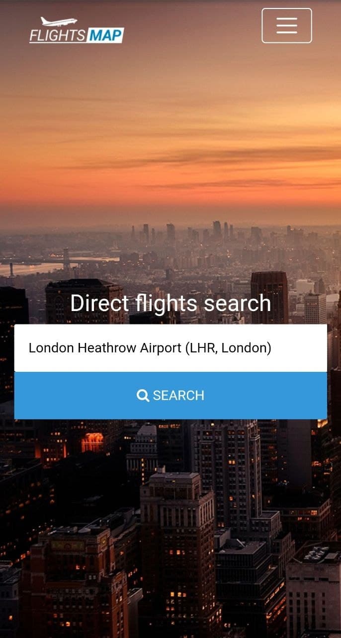 Flights Map gallery image