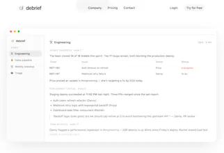 debrief gallery image