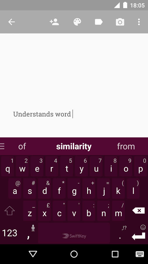 Swiftkey Neural Alpha Image