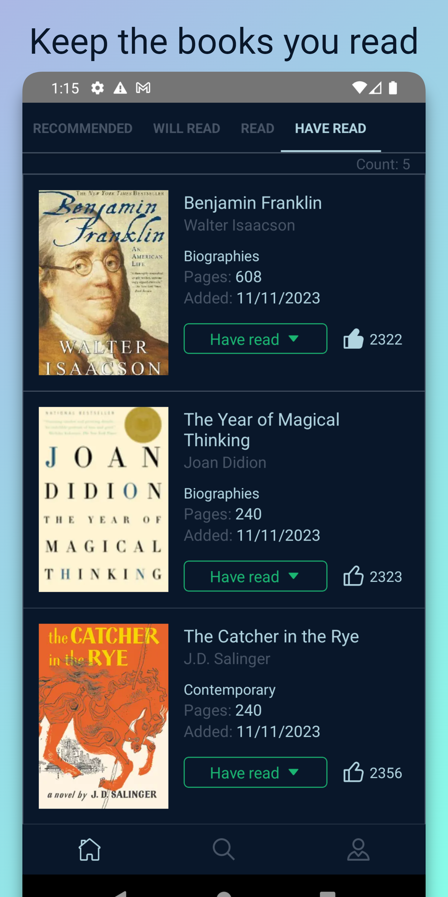 Bookdesk: Dagboek lezen - Het boeklezendagboek voor het opslaan van boeken die je hebt gelezen media 2