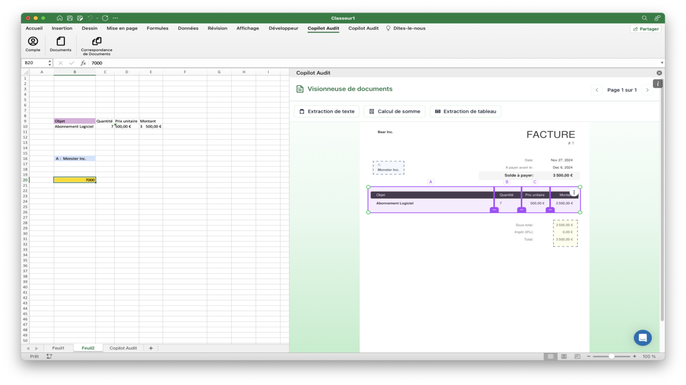 การตรวจสอบ Copilot - Excel Add-in สำหรับผู้สอบบัญชี (ทางเลือก DataSnipper) media 4