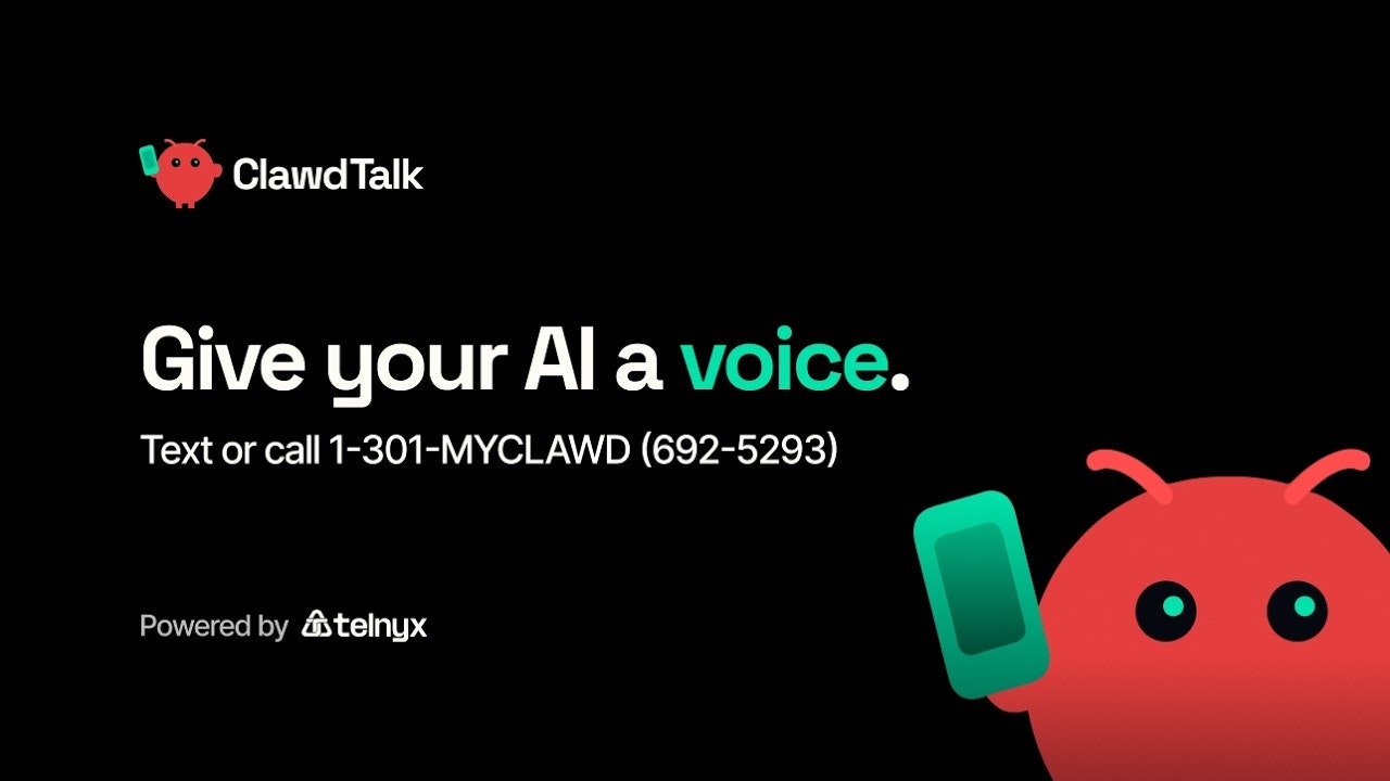 ClawdTalk gallery image