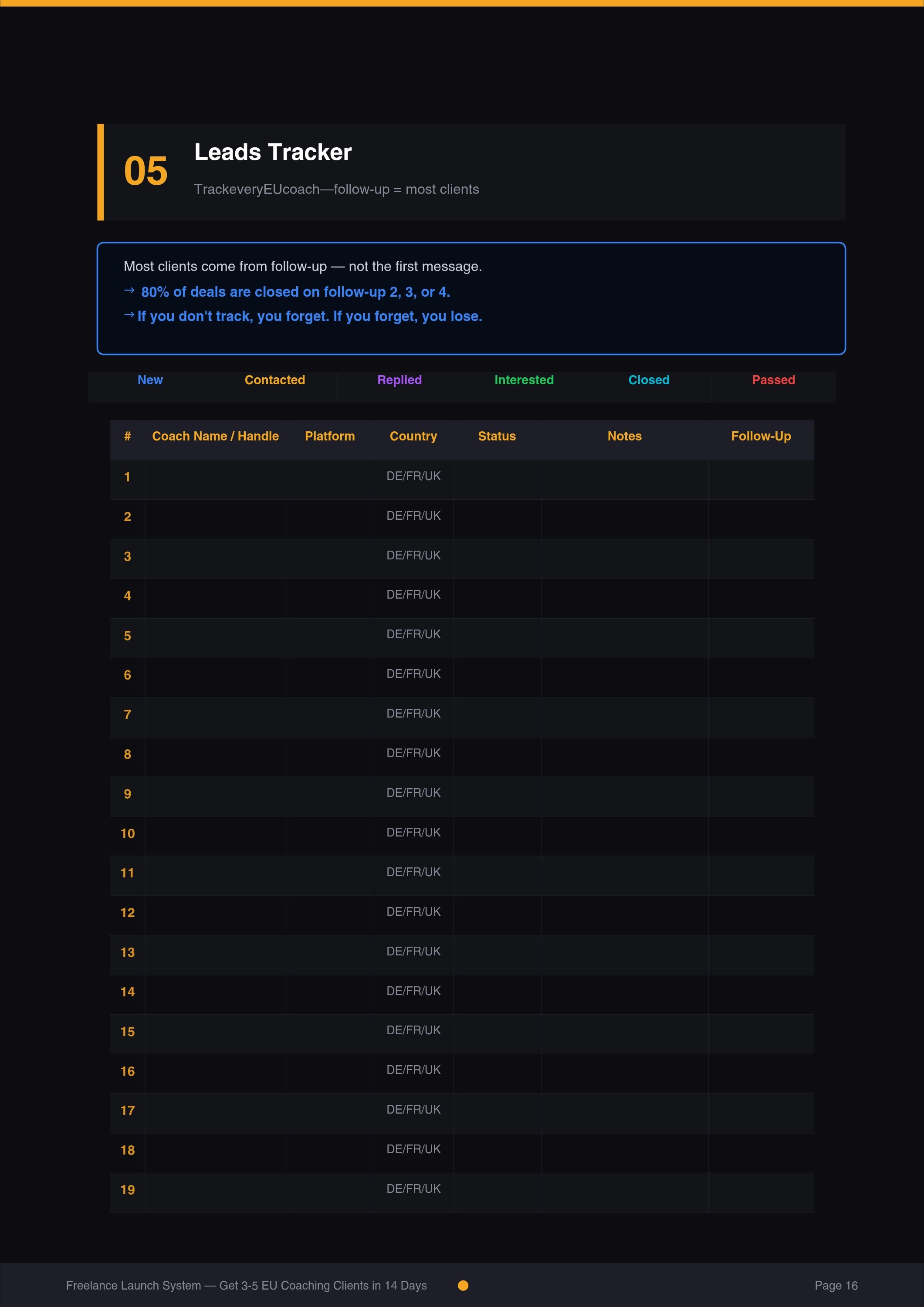 Freelance Client System gallery image