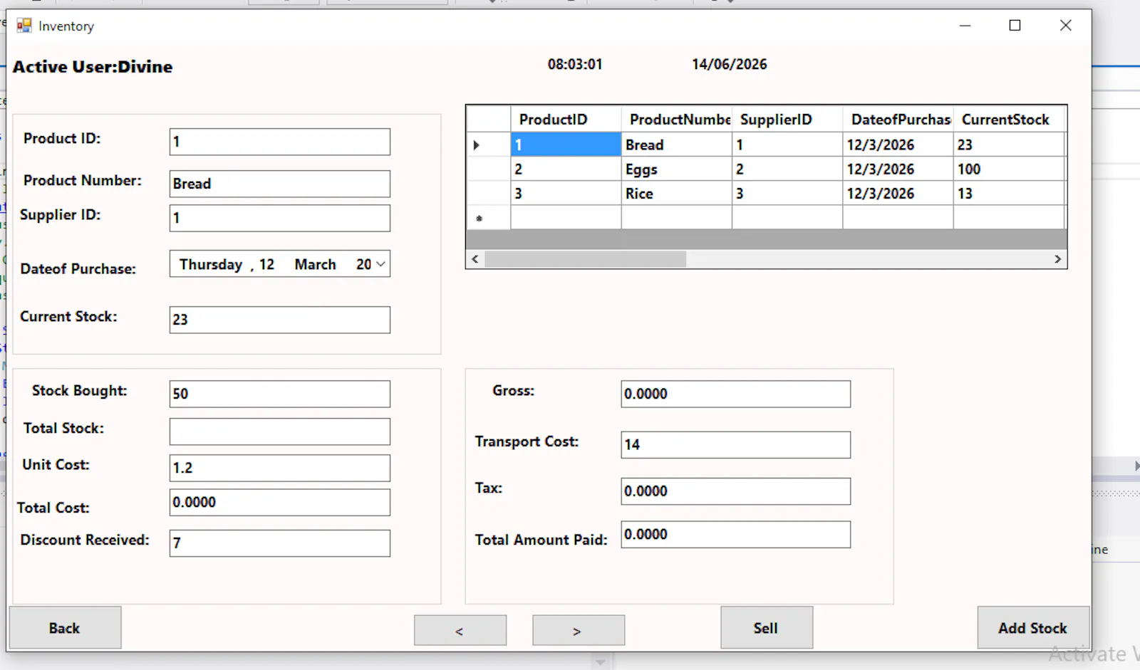 Divinestock screenshot 1
