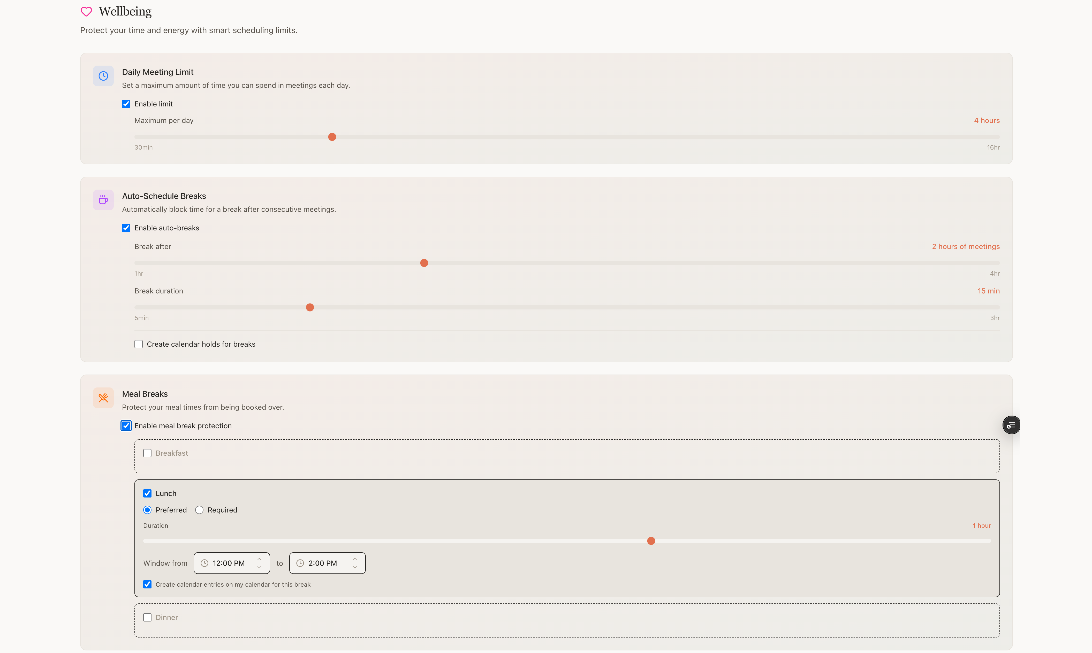 CalendarPA.com - Screenshot 3 showing product features and functionality