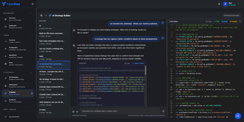 TradeStaq screenshot 2