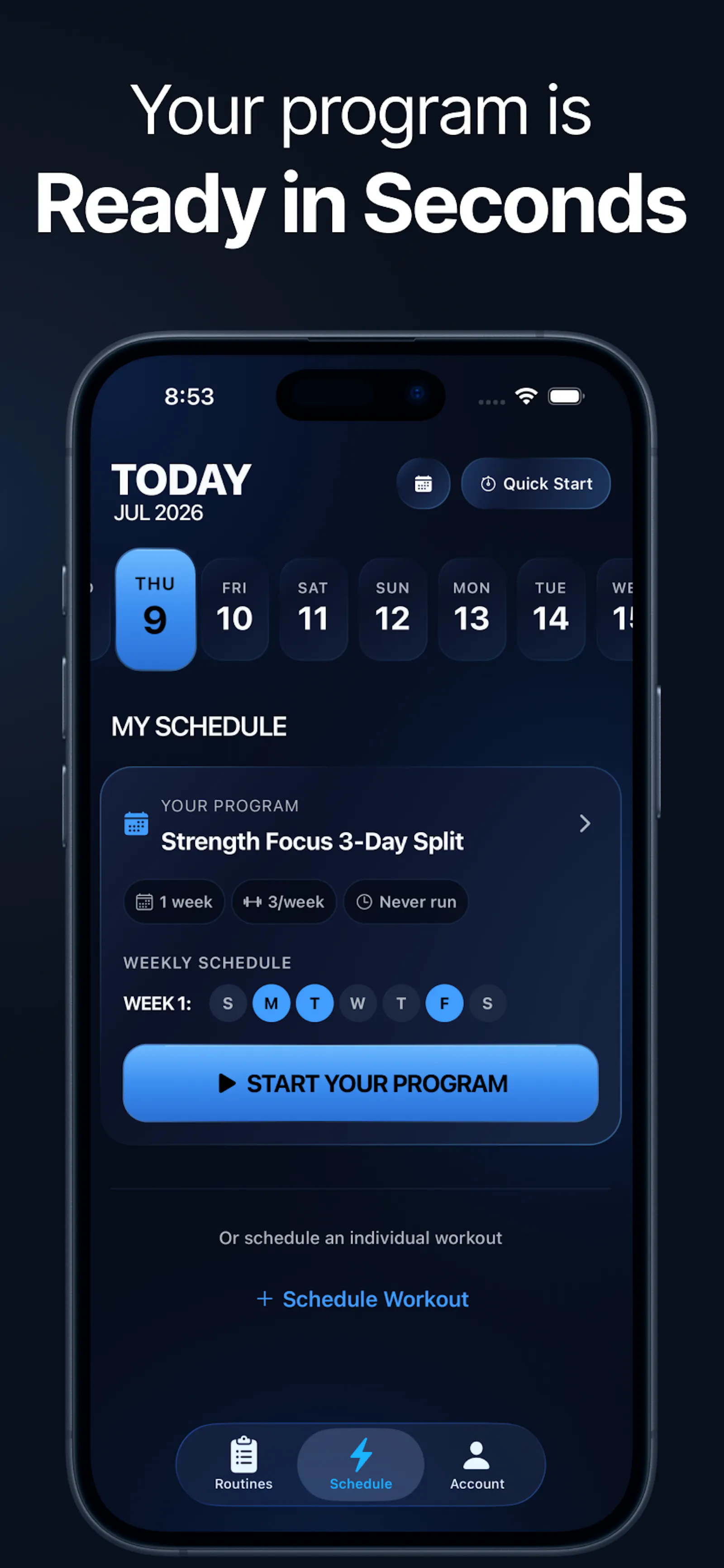 Tracklift Gym Companion screenshot 2