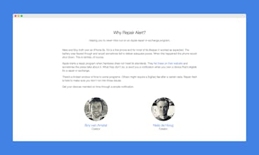 Repair Alert gallery image