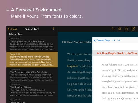 Ulysses for iPhone gallery image