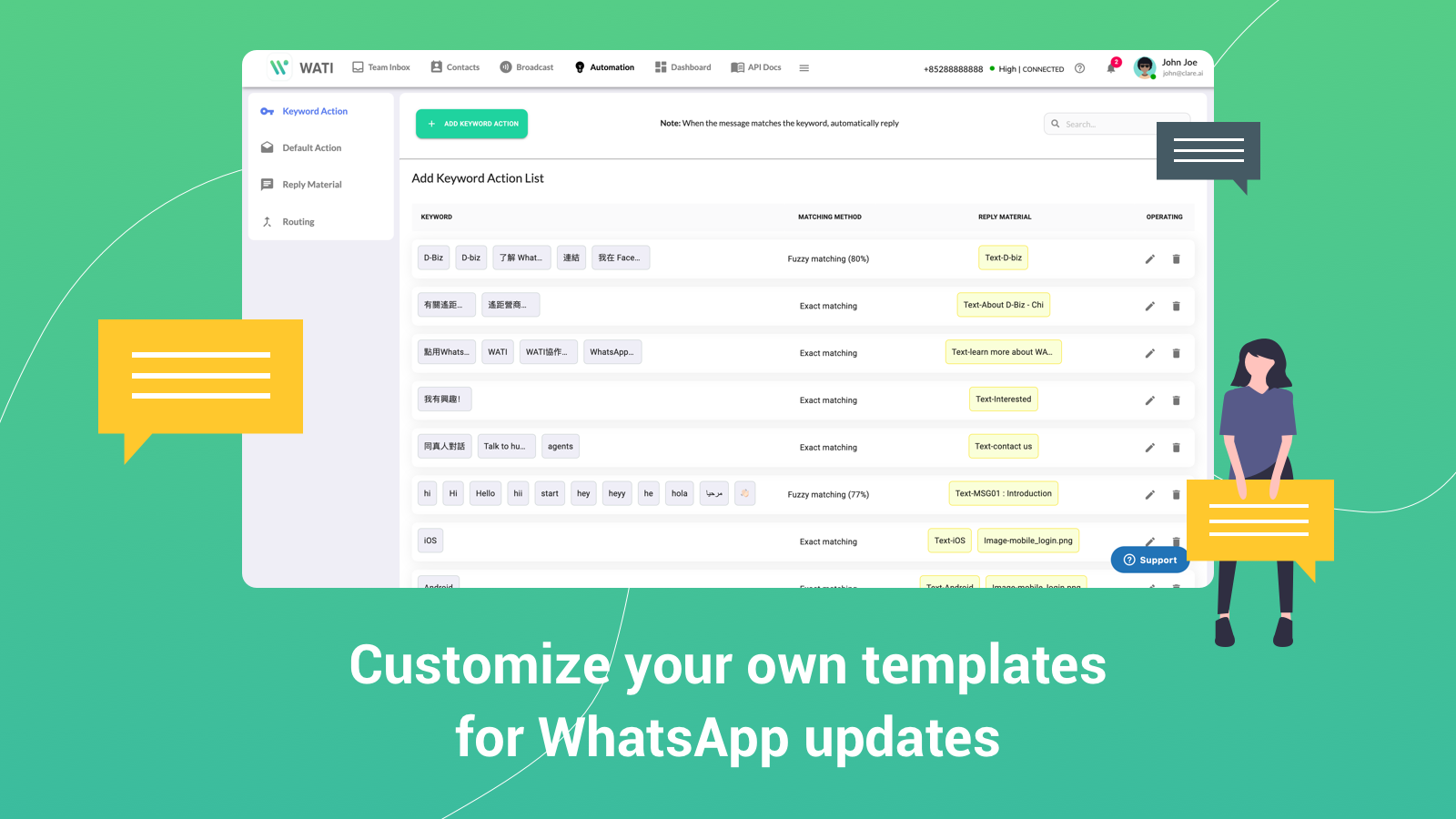 WhatsApp Chat & Abandoned Cart Recovery gallery image