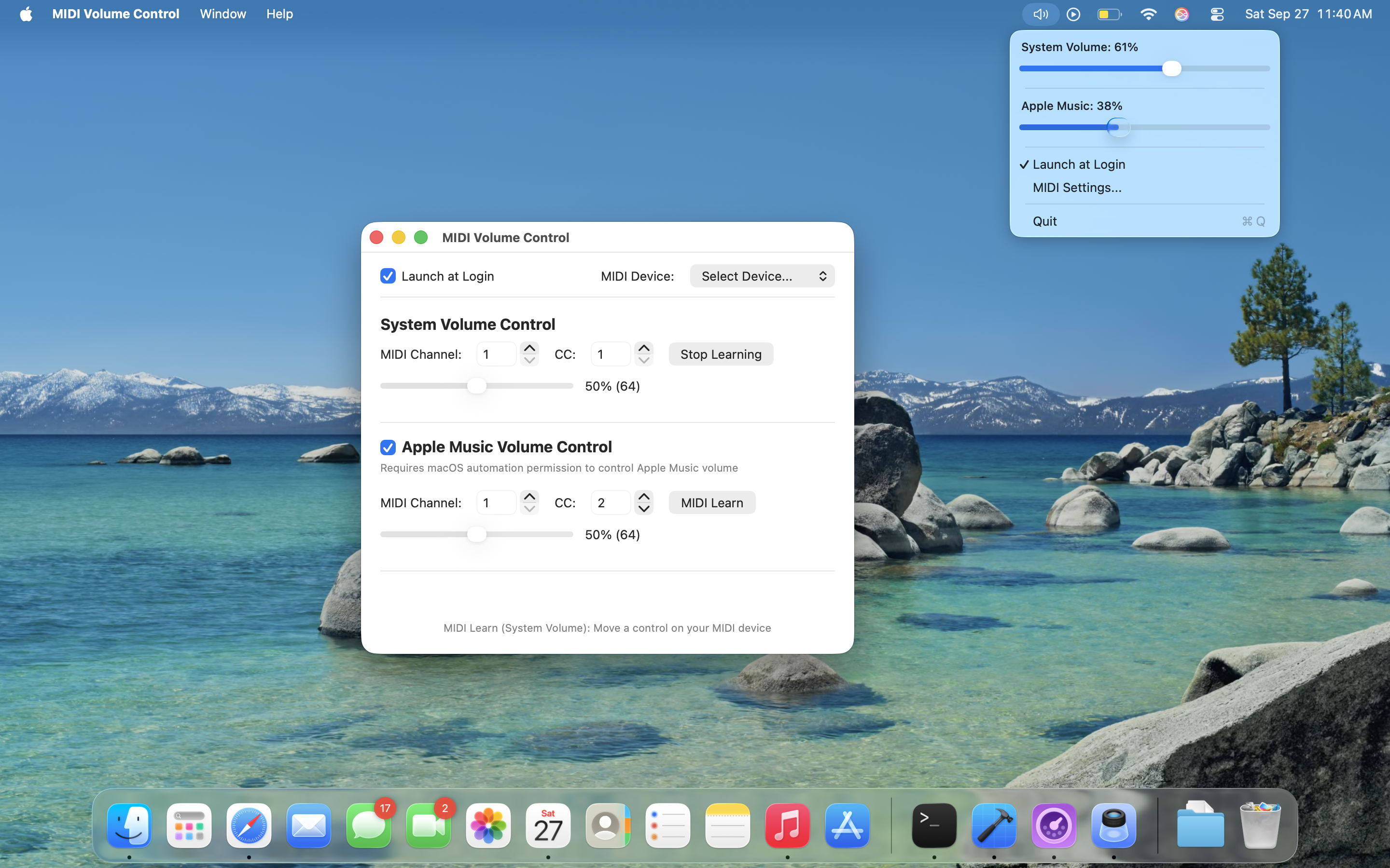 MIDI Volume Control gallery image